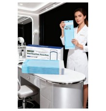 Sterilizasyon Poşeti 600 Adet - Otoklav Kendinden Yapışkanlı Medikal Poşet 9x26 cm