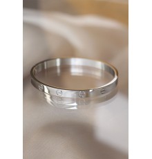 316L Çelik Silver Renk Bilezik