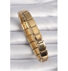 316L Çelik Gold Renk Yazısız Nomination Charm Bileklik