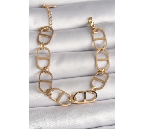 316L Çelik Gold Renk Kadın Bileklik