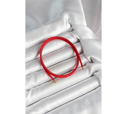 Mıknatıslı  Koyu Kırmızı Renk Sarmal Kadın Bileklik