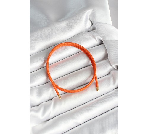 Mıknatıslı Turuncu Renk Sarmal Kadın Bileklik