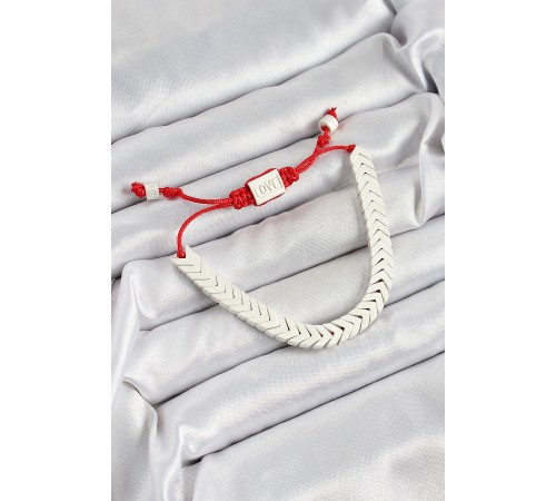 Pirinç Asansörlü Beyaz Juju Kadın Bileklik