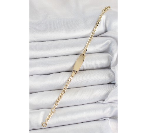 Pirinç Oval Model Gold Renk Xuping Bebek Künyesi