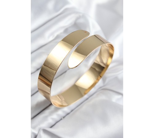 Pirinç Sarmal Model Gold Renk Pazu Bileklik