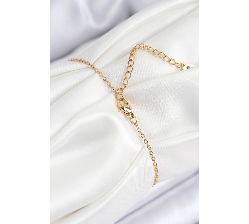 316L Çelik Nazar Boncuğu Model Gold Renk Kadın Bileklik