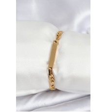 316L Çelik Gold Renk Yazı Yazmaya Uygun Kadın Bileklik