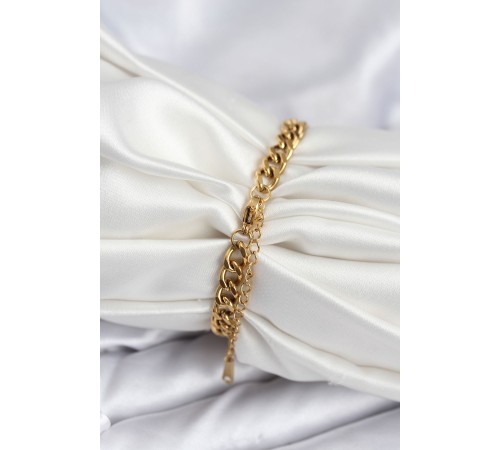 316L Çelik Gold Renk Yazı Yazmaya Uygun Kadın Bileklik