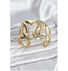 Pirinç Gold Renk Vintage Kadın Bileklik