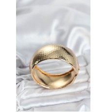 Pirinç Gold Renk Bombeli Vintage Kadın Bileklik