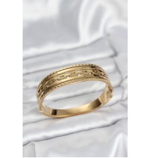 316L Çelik Gold Renk Vintage Model Kadın Kelepçe Bileklik