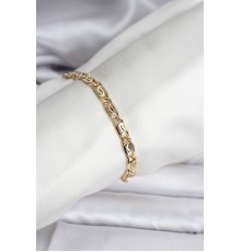 14K Gold Renk Kaplama Zincir Model CM Kadın Bileklik