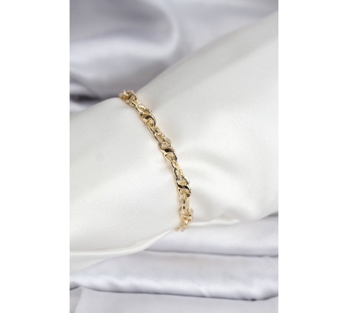 14K Gold Renk Kaplama Zincir Model CM Kadın Bileklik