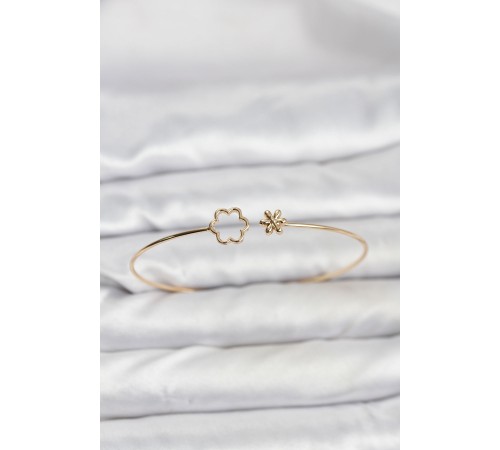 Lotus Model Gold Renk Bileklik