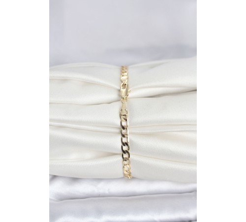 CM 14K Gold Renk Halka Zincir Model Kadın Bileklik