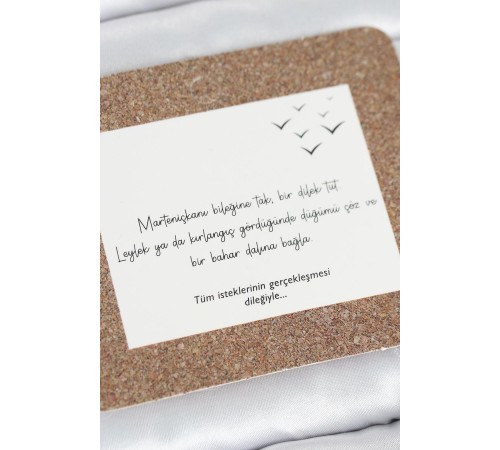 Marteniçka Bileklik 2'li Yonca ve Nazarlı Model