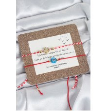 Marteniçka Bileklik 2'li Yonca ve Nazarlı Model