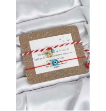 Marteniçka Bileklik 2'li Nazar ve Kırlangıç Model