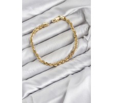 CM Singapur Model Zincir Gold Renk Kadın Bileklik