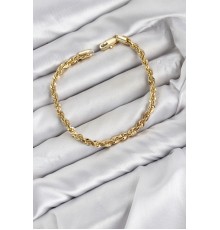 CM Singapur Model Zincir Gold Renk Kadın Bileklik