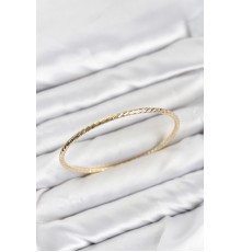 CM Gold Renk Lazer Kesim Model 65 mm Bilezik