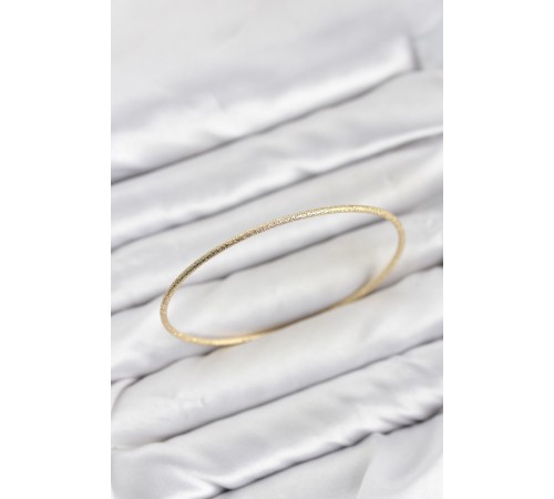 CM Gold Renk Simli Model 65 mm Bilezik