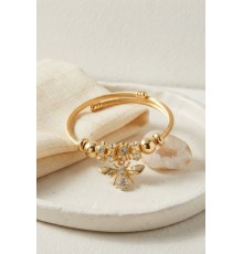 Arı Model Gold Renk Charm Bileklik
