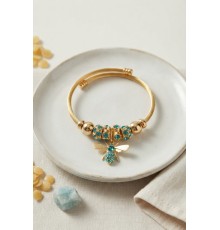 Yeşil Arı Model Charmlı Bileklik