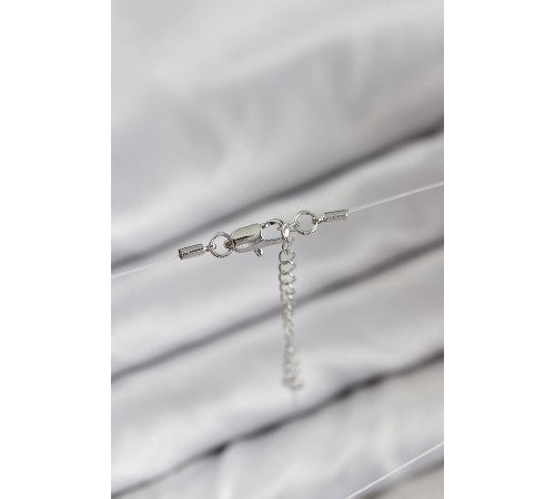 Misineli Yıldız Model Gümüş Renk Hayalet Kolye