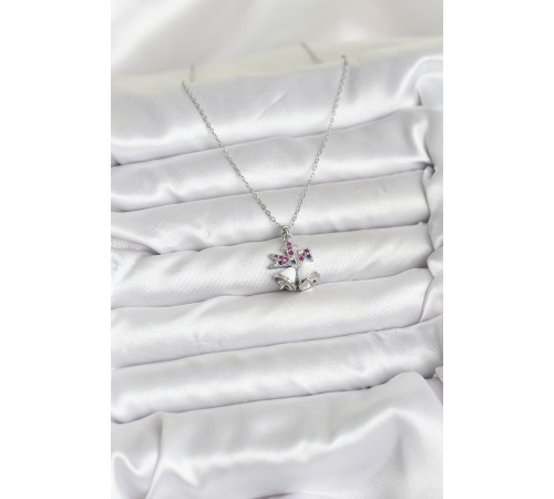 316L Çelik Zincir Gümüş Renk Chirtsmas Bell Model Yılbaşı Temalı Kadın Kolye