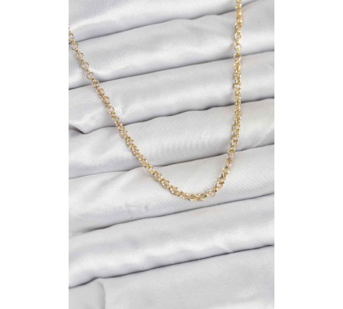 CM Gold Renk Pirinç Halkalı Model Kadın Kolye