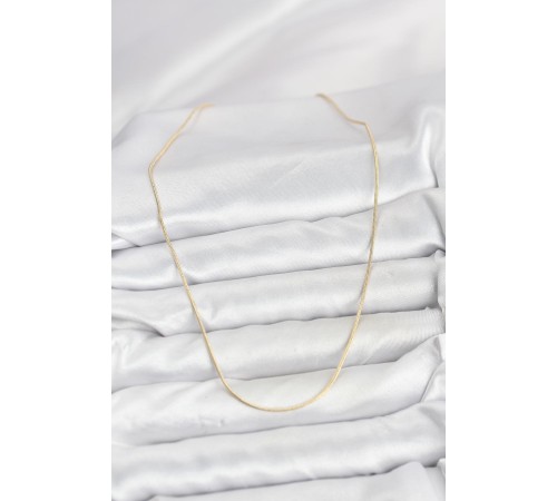 CM 14K Gold Renk Yılan Zincir Model Kadın Kolye