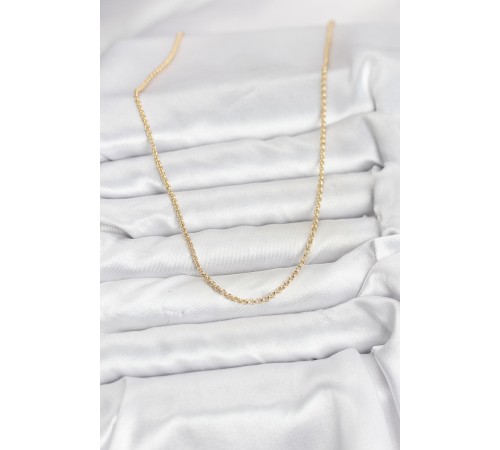 CM 14K Gold Renk Halka Model 60 cm Kadın Kolye