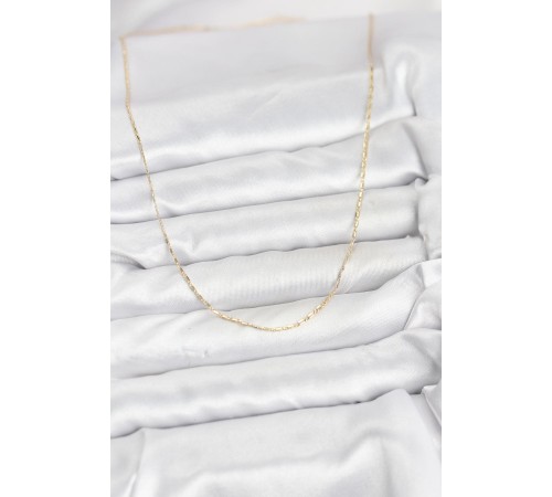 CM 14K Gold Renk Kesme Model 60 cm Kadın Kolye