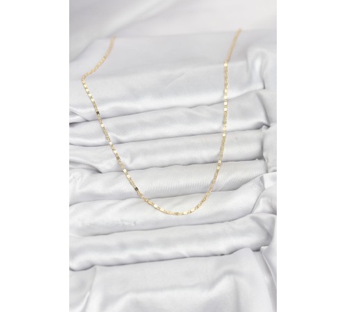 CM 14K Gold Renk Ezme Zincir Model 60 cm Kadın Kolye