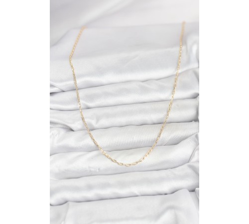 CM 14K Gold Renk Ataç Zincir Model 60 cm Kadın Kolye