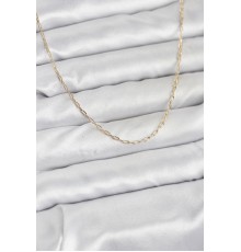 CM 14K Gold Renk Ataç Zincir Model 60 cm Kadın Kolye