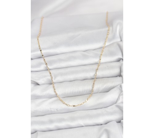 CM 14K Gold Renk Gemici Zincir Model 60 cm Kadın Kolye