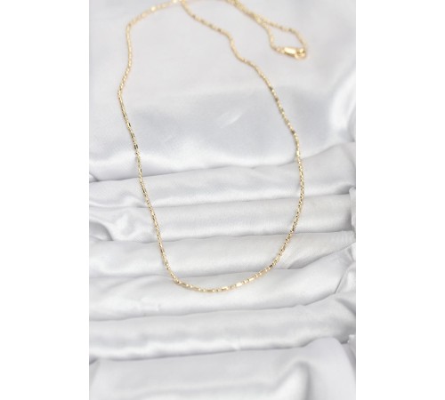 CM 14K Gold Renk Zincirli 60 cm Kadın Kolye