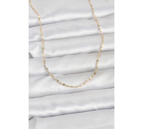 CM 14K Gold Renk Gemici Zincir Model 60 cm Kadın Kolye