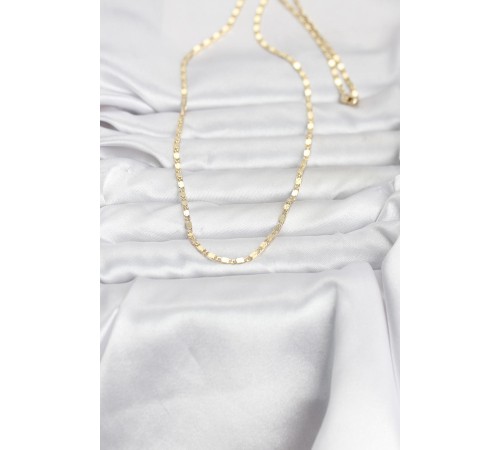 CM 14K Gold Renk Ezme Zincir 60 cm Kadın Kolye