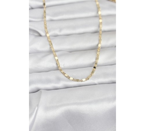 CM 14K Gold Renk Ezme Zincir 60 cm Kadın Kolye