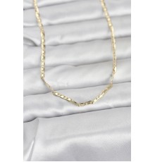 CM 14K Gold Renk Gemici Zincir Model 60 cm Kadın Kolye