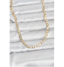 CM 14K Gold Renk Zincir Model 60 cm Kadın Kolye