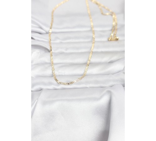 CM 14K Gold Renk Zincir Model 60 cm Kadın Kolye