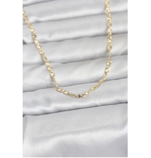 CM 14K Gold Renk Lazer Zincirli Model 60 cm Kadın Kolye