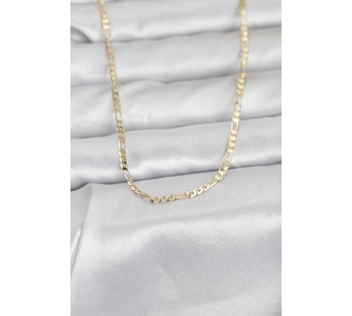 CM 14K Gold Renk İnce Kuşgözü Zincir Model 60 cm Kadın Kolye