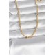 CM 14K Gold Renk Topçuk Model 60 cm Kadın Kolye