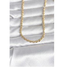 CM 14K Gold Renk Zincir Model 60 cm Kadın Kolye