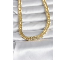CM 14K Gold Renk Kalın Zincir Model 60 cm Kadın Kolye